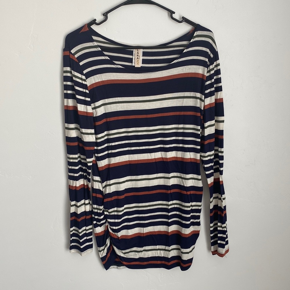 Striped Long Sleeve Top